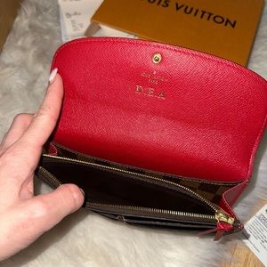 Louis Vuitton wallet normal use